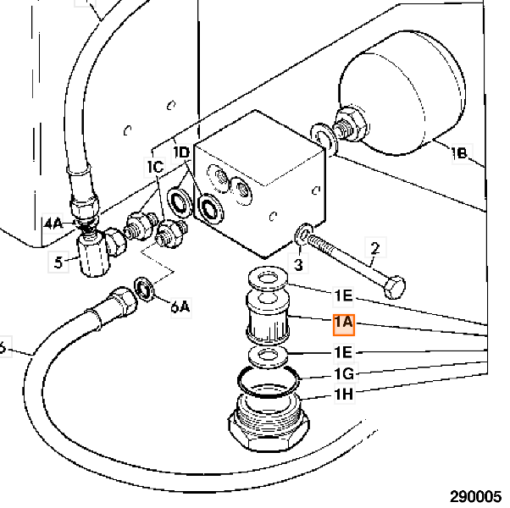 32/925865 NEXGEN Hydraulický servo filter JCB - Image 2