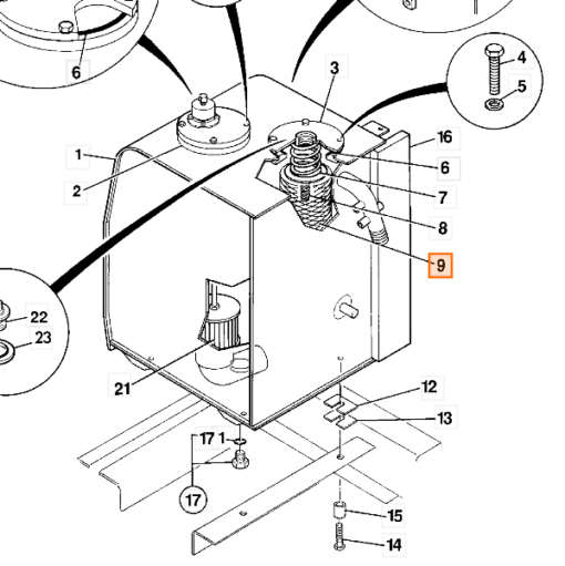 335/C7872 HIFI Hydraulický filter JCB JS - Image 3