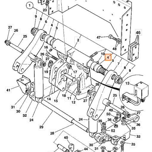 808/10016 Puzdro JCB FASTRAC - Image 3