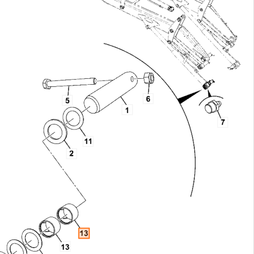 51x56x40 Puzdro JCB 831/10181 - Image 3