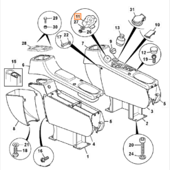 716/30155 ORIGINAL Potenciometer JCB