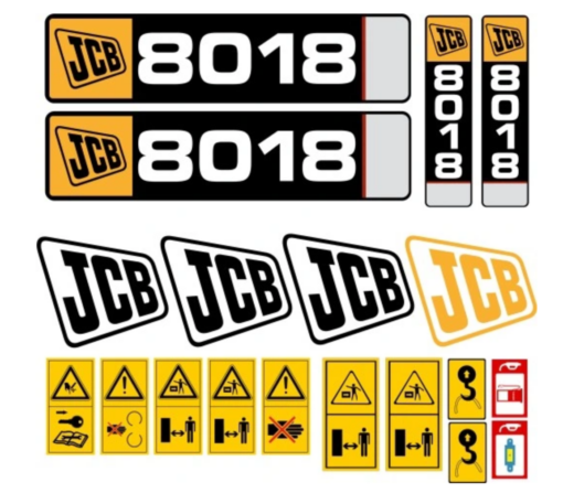 JCB 8018